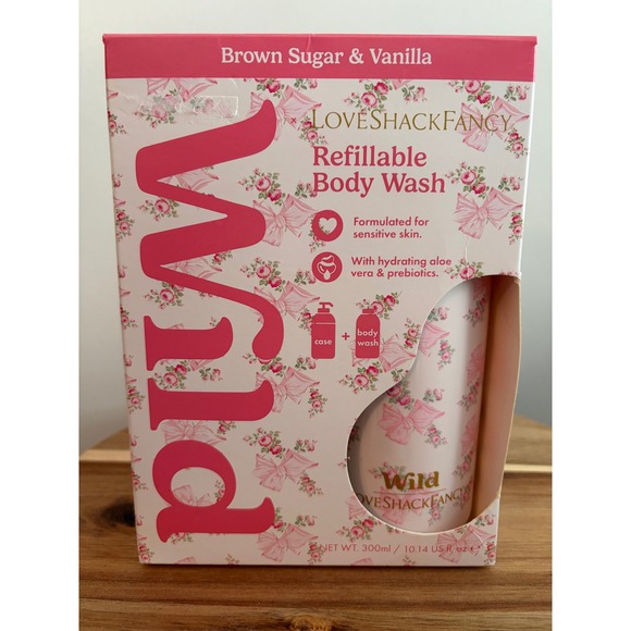 LoveShackFancy Other - Wild Loveshackfancy X Target Brown Sugar & Vanilla Refillable Body Wash NEW